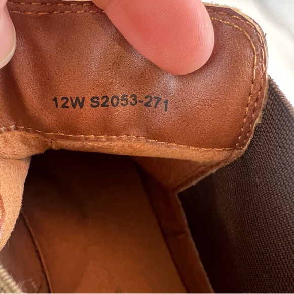 Softwalk Highland Chelsea Boots Women's Size 12W Pull-on Brown Leather Round Toe - Picture 8 of 8